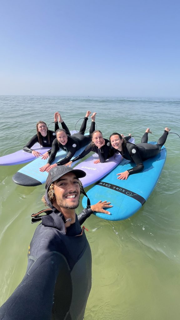 Surflesson Green Wave Morocco